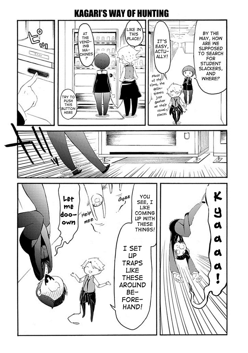 Gakuen Psycho-Pass Chapter 3 page 7 - Chapter 3 : Tsunemori Akane and the Disciplinary Committee Dog
