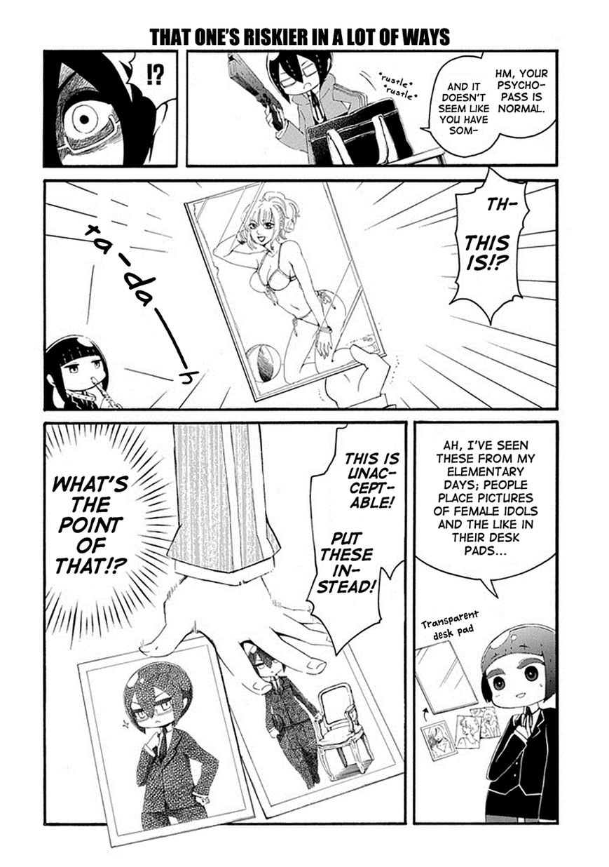 Gakuen Psycho-Pass Chapter 4 page 9 - Chapter 4 : Tsunemori Akane and the Disciplinary Melody