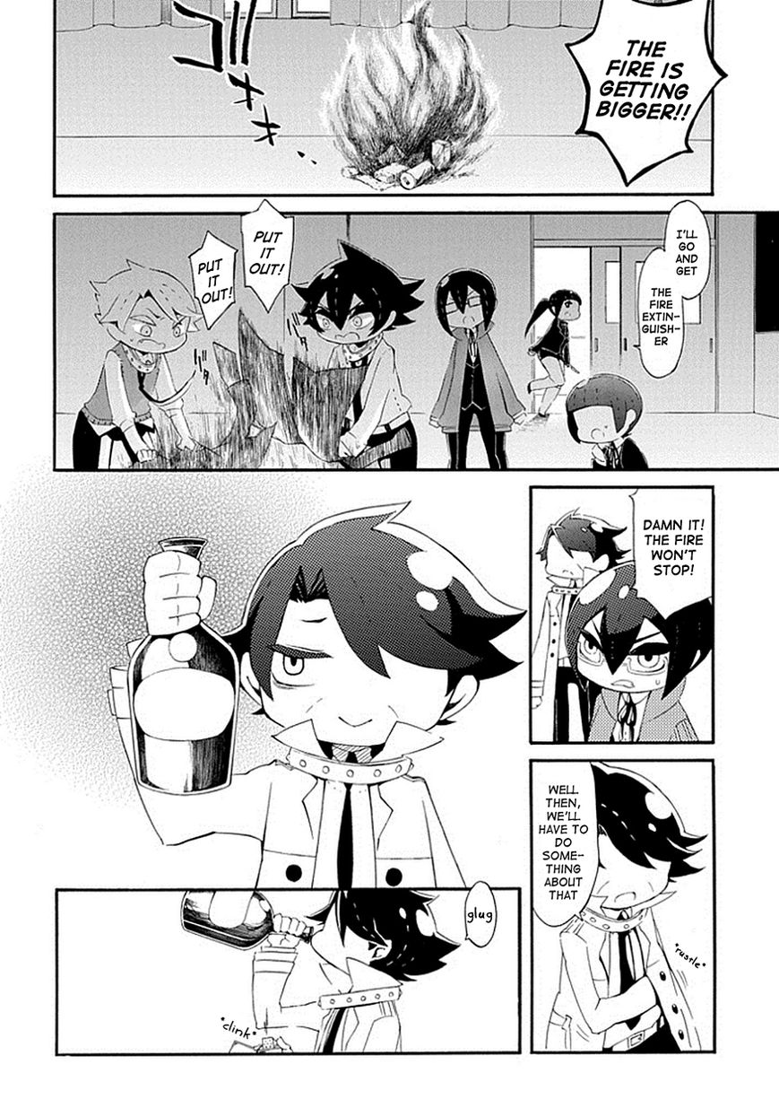 Gakuen Psycho-Pass Chapter 5 page 13 - Chapter 5 : Tsunemori Akane and the Disciplinary Showdown