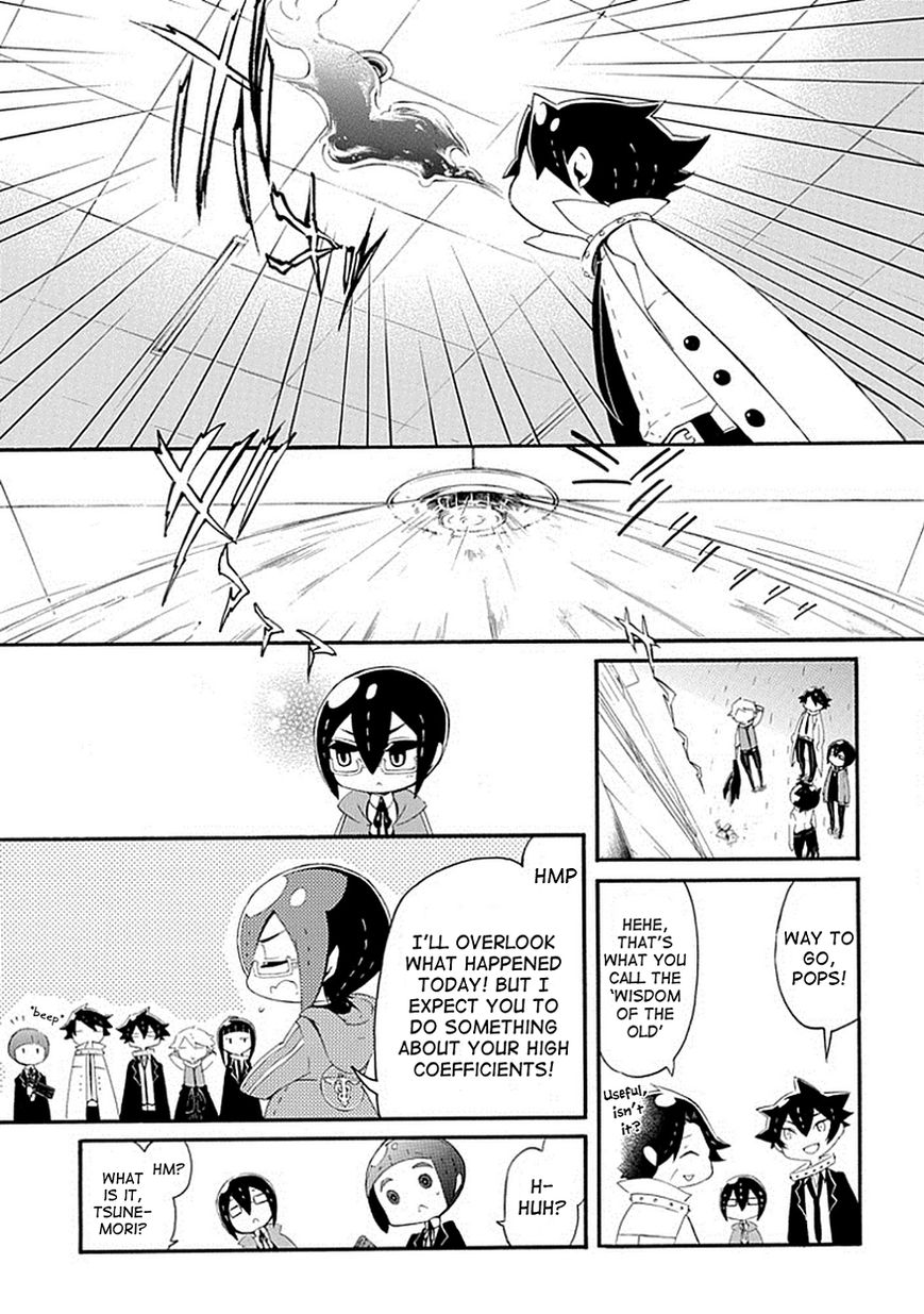 Gakuen Psycho-Pass Chapter 5 page 14 - Chapter 5 : Tsunemori Akane and the Disciplinary Showdown
