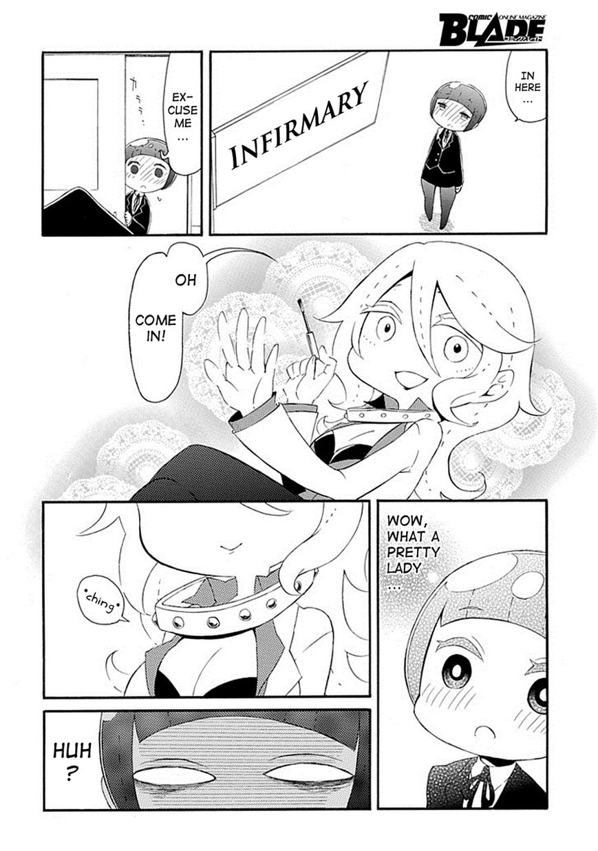 Gakuen Psycho-Pass Chapter 6 page 3 - Chapter 6 : Tsunemori Akane and the School Infirmary's Goddess