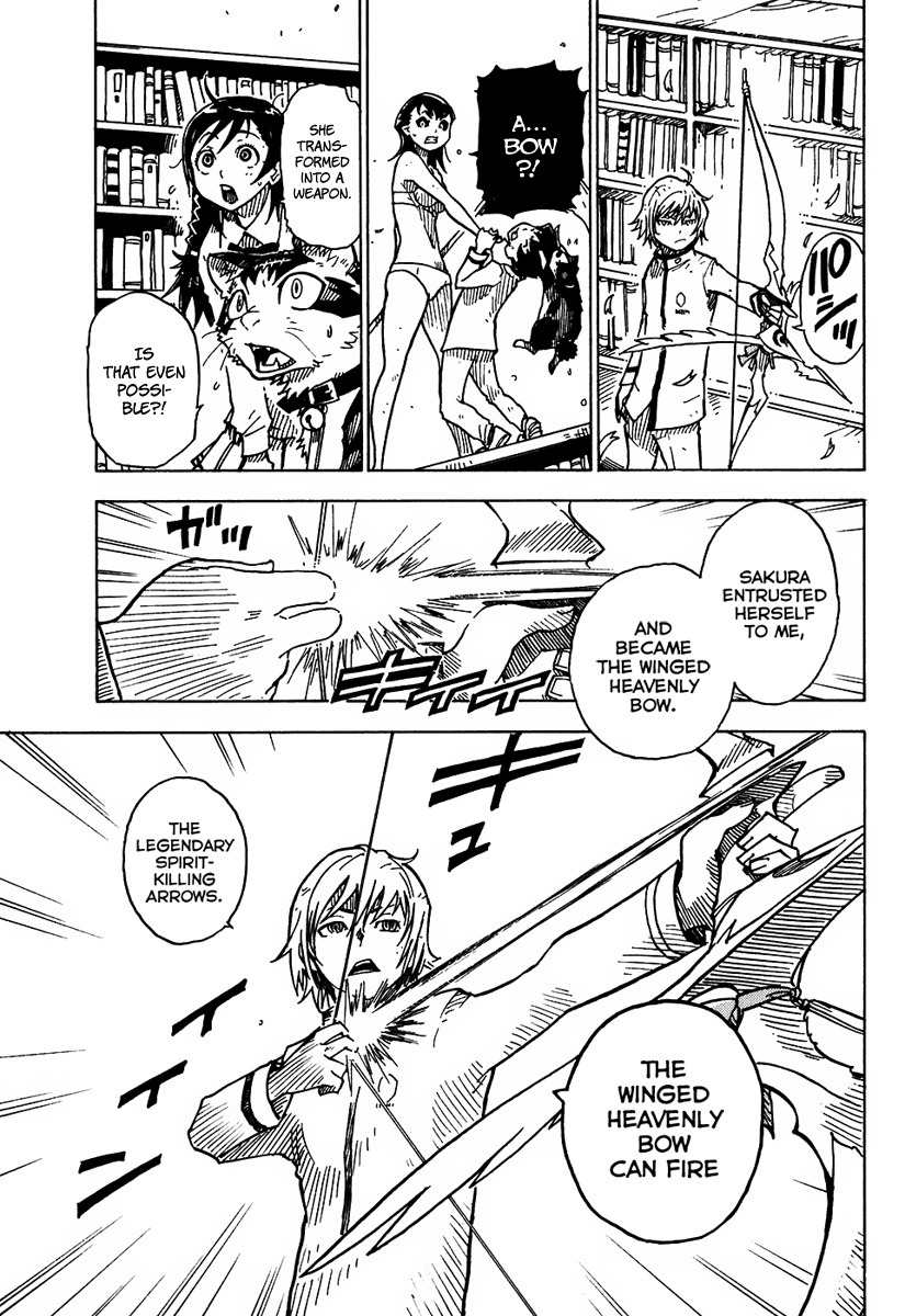 Gakuen Sousei Nekoten! Chapter 11 page 5 - Chapter 11: Winged Heavenly Bow