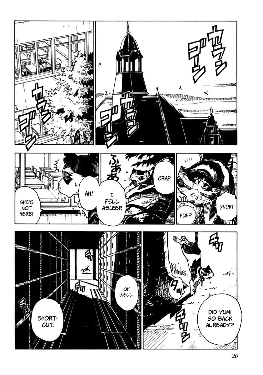 Gakuen Sousei Nekoten! Chapter 12 page 21 - Chapter 12: The Thing Hiding in the Fog