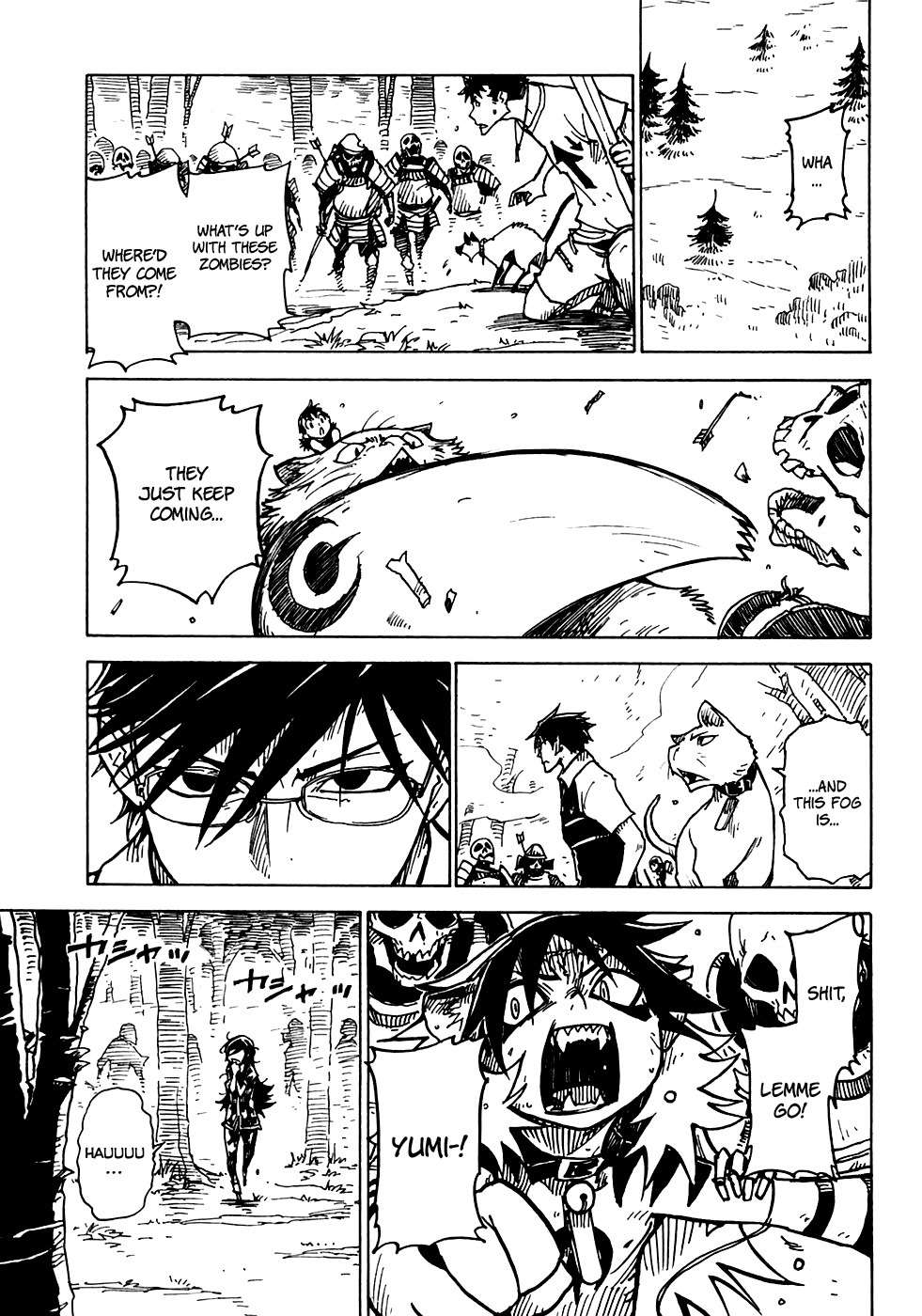 Gakuen Sousei Nekoten! Chapter 15 page 1 - Chapter 15: The Battle Between the Rain and the Surface of the Water