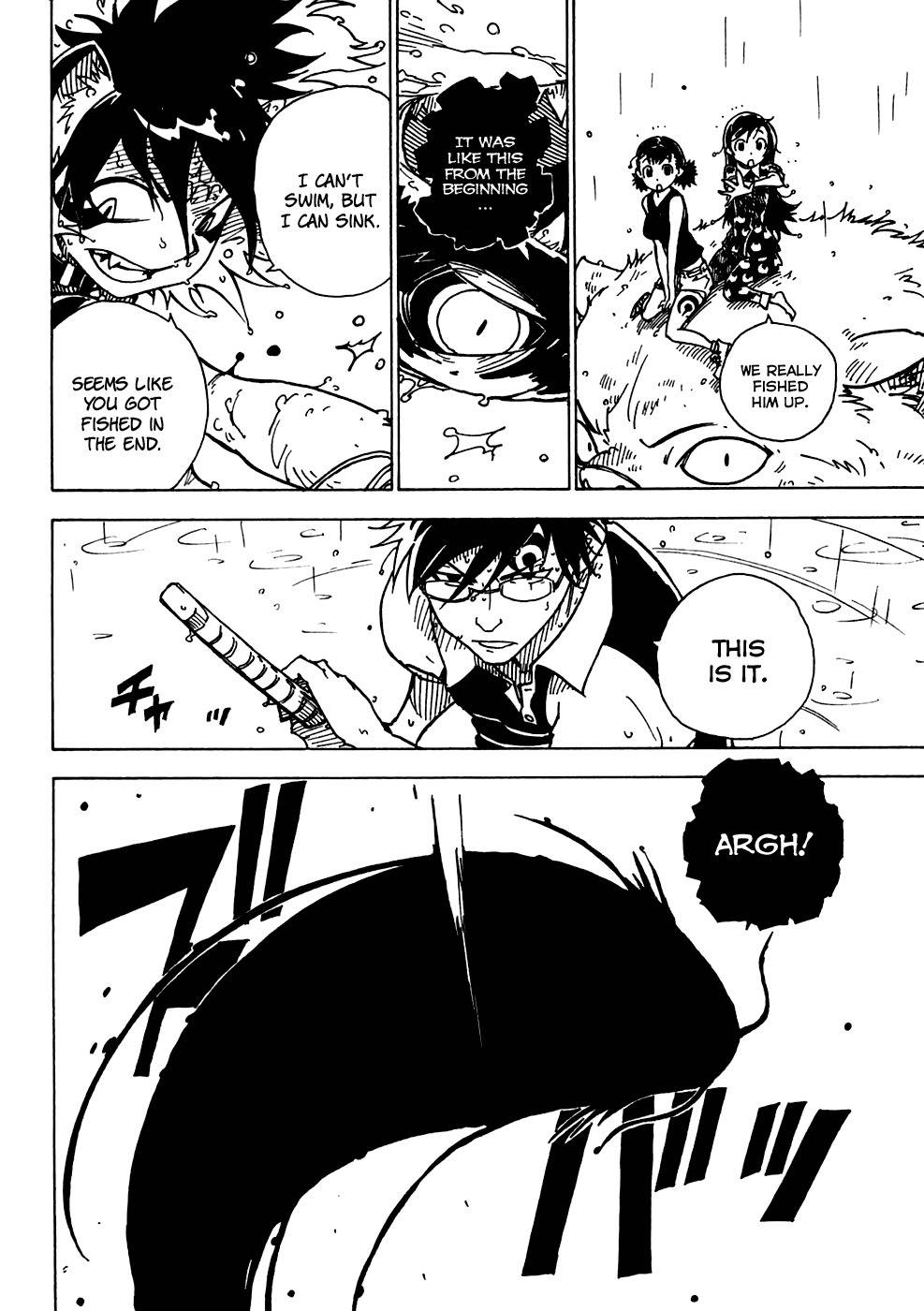 Gakuen Sousei Nekoten! Chapter 15 page 30 - Chapter 15: The Battle Between the Rain and the Surface of the Water