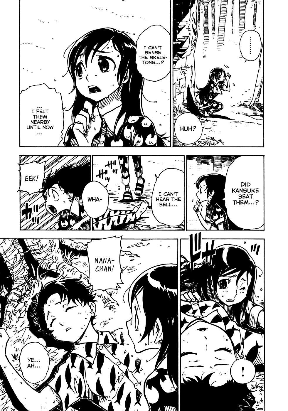 Gakuen Sousei Nekoten! Chapter 15 page 8 - Chapter 15: The Battle Between the Rain and the Surface of the Water