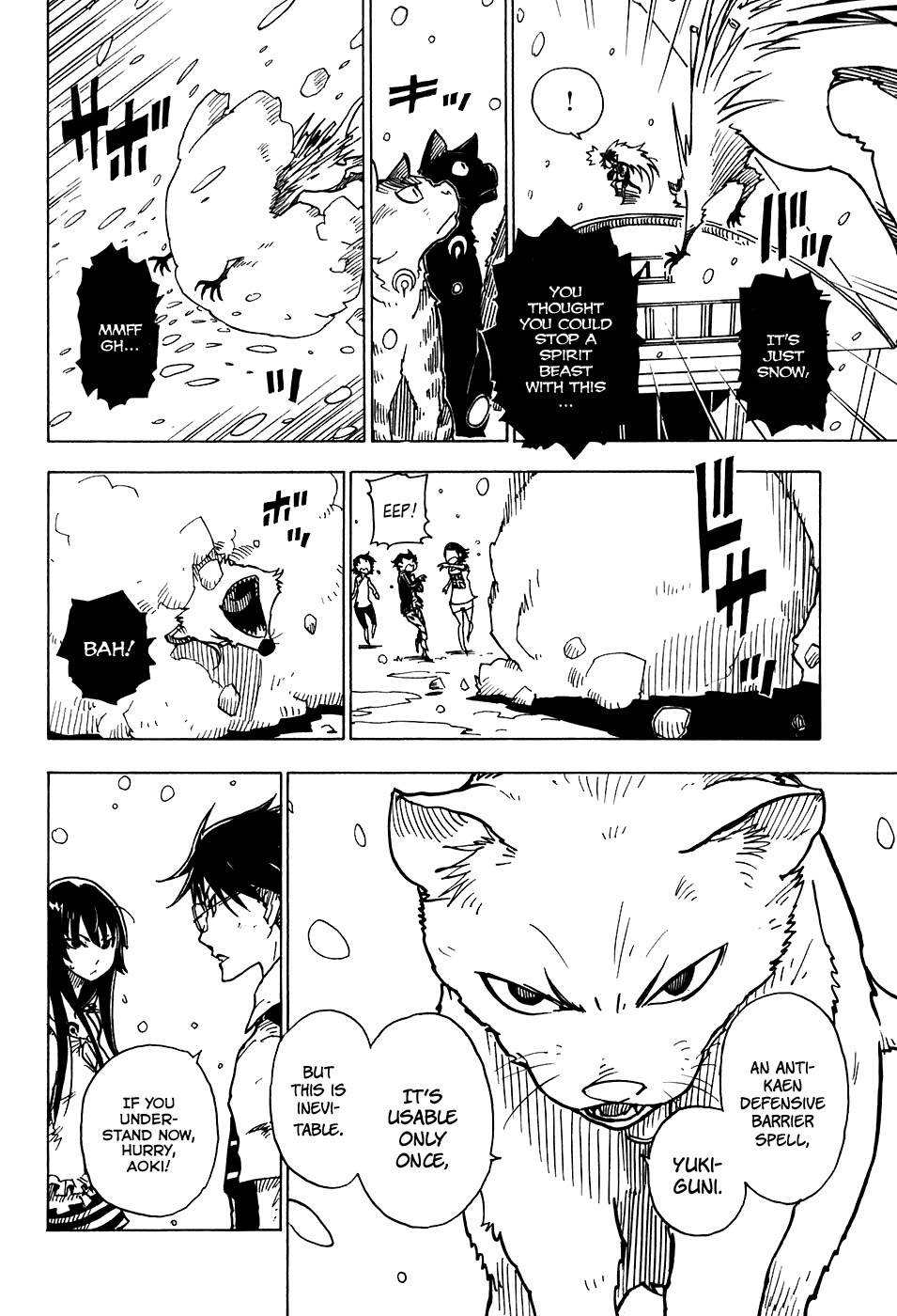 Gakuen Sousei Nekoten! Chapter 20 page 33 - Chapter 20: A Snowy Region