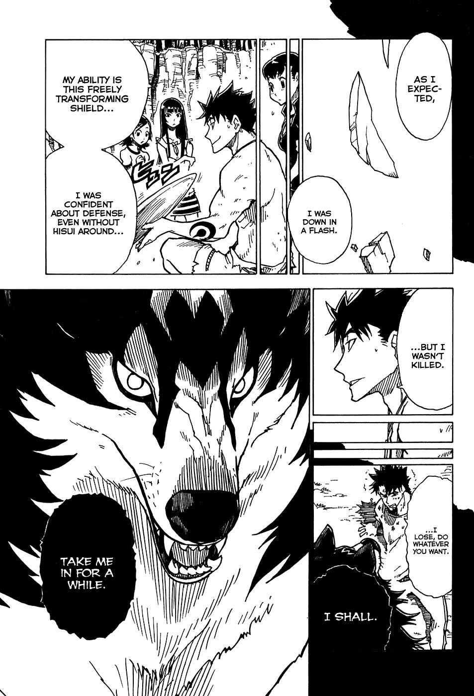 Gakuen Sousei Nekoten! Chapter 22 page 34 - Chapter 22: The Wolf Roar