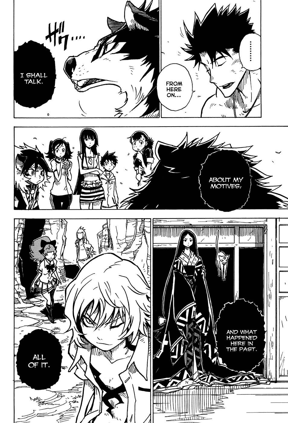 Gakuen Sousei Nekoten! Chapter 22 page 35 - Chapter 22: The Wolf Roar