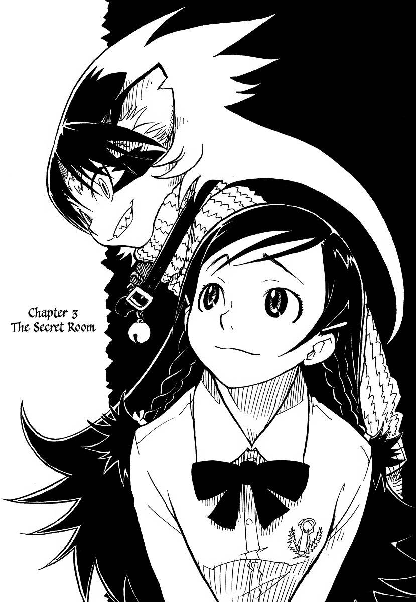 Gakuen Sousei Nekoten! Chapter 3 page 1 - Chapter 3: The Secret Room