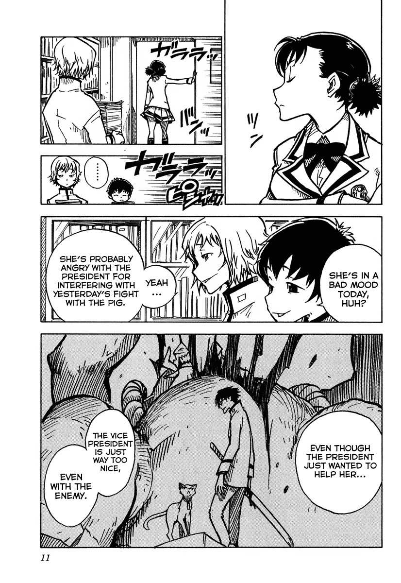 Gakuen Sousei Nekoten! Chapter 6 page 14 - Chapter 6: The Main Culprit Appears!