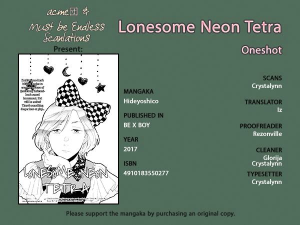 Gakuen Tengoku - Sore wa Koi desu Koizumi-kun Chapter 2 page 1 - Chapter 2 : Lonesome Neon Tetra [Oneshot]