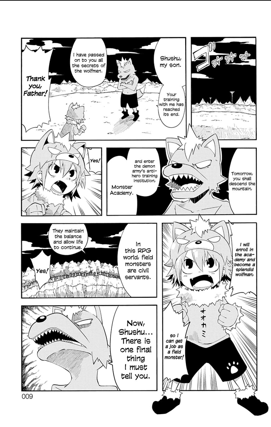 Gakumon! - Ookami Shoujo wa Kujikenai Chapter 1 page 9 - Chapter 1