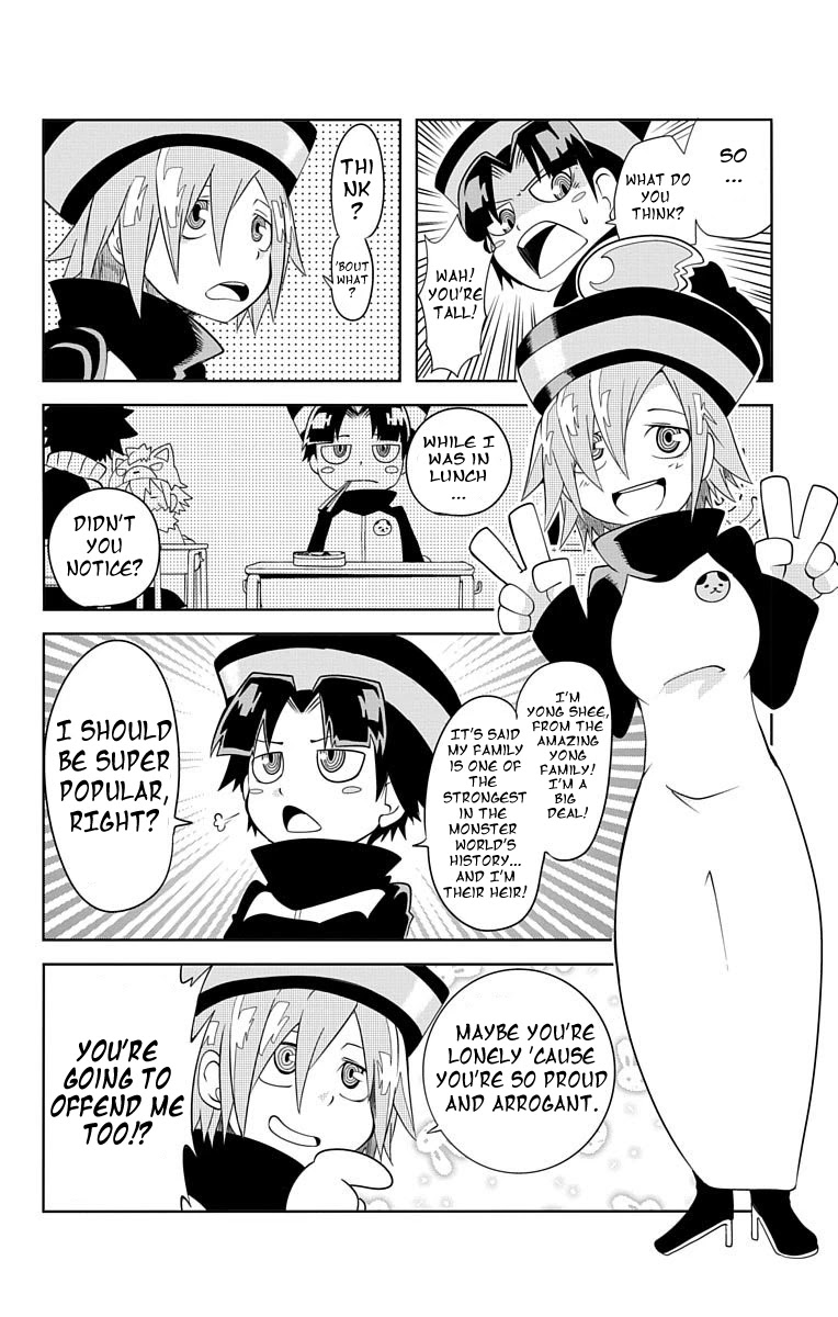 Gakumon! - Ookami Shoujo wa Kujikenai Chapter 10 page 2 - Chapter 10: Zombie Yong-Shee