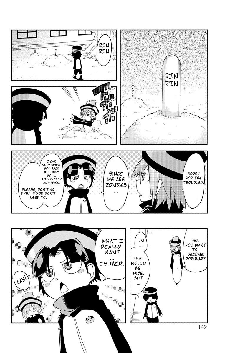 Gakumon! - Ookami Shoujo wa Kujikenai Chapter 10 page 4 - Chapter 10: Zombie Yong-Shee
