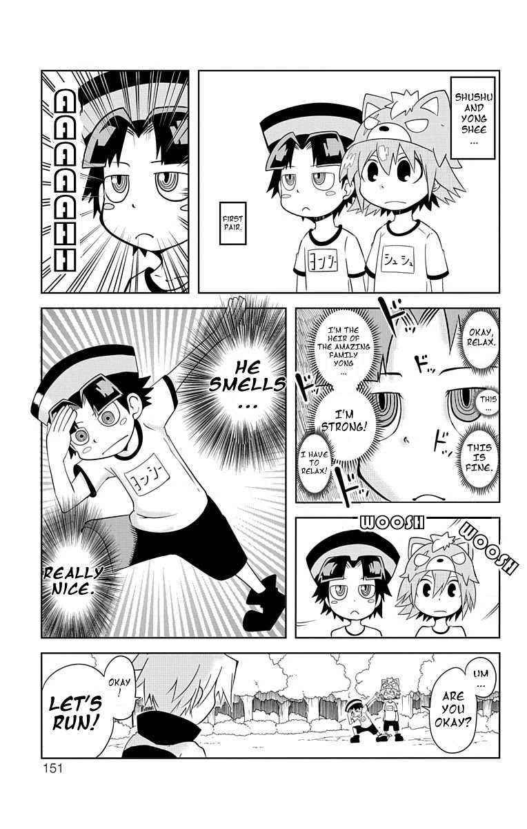 Gakumon! - Ookami Shoujo wa Kujikenai Chapter 11 page 4 - Chapter 11: Sports Festival Practice