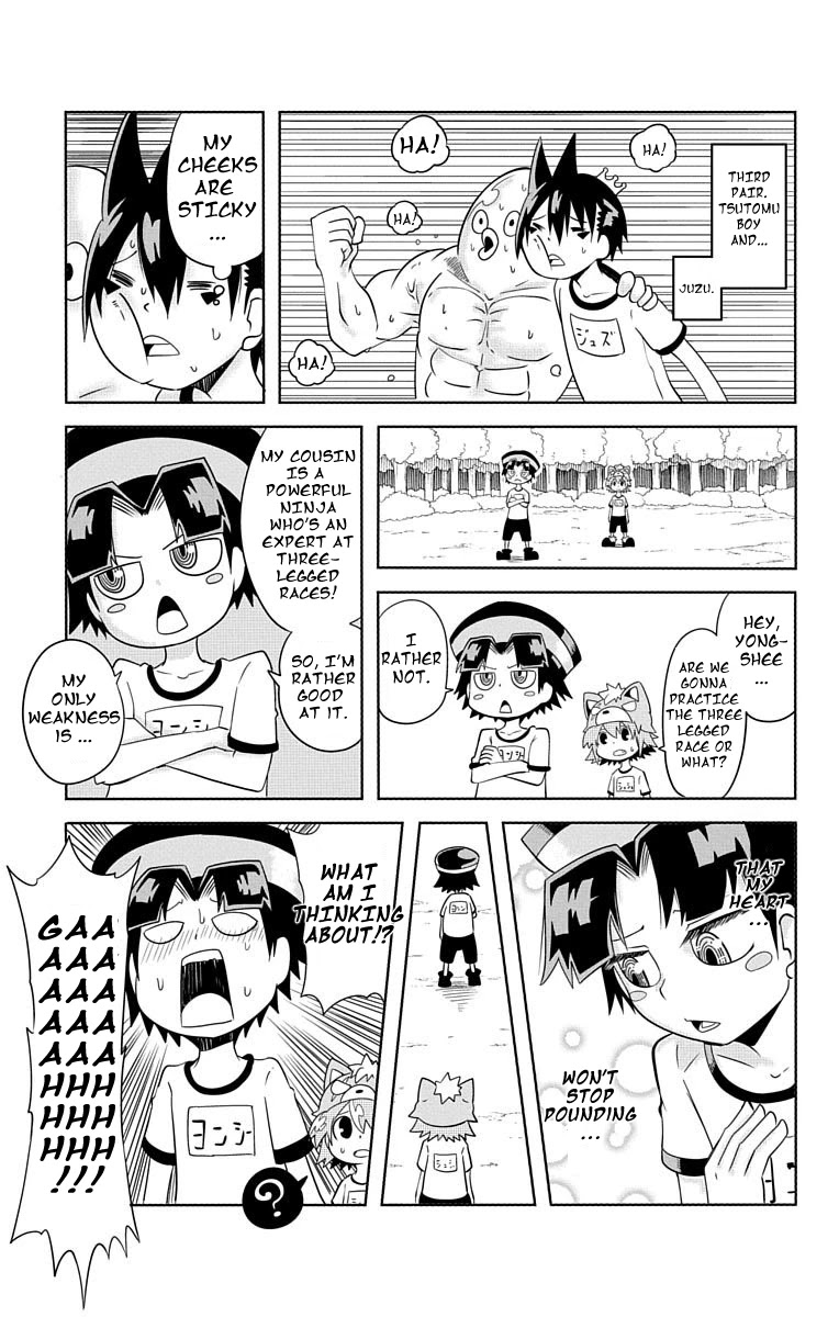 Gakumon! - Ookami Shoujo wa Kujikenai Chapter 11 page 6 - Chapter 11: Sports Festival Practice