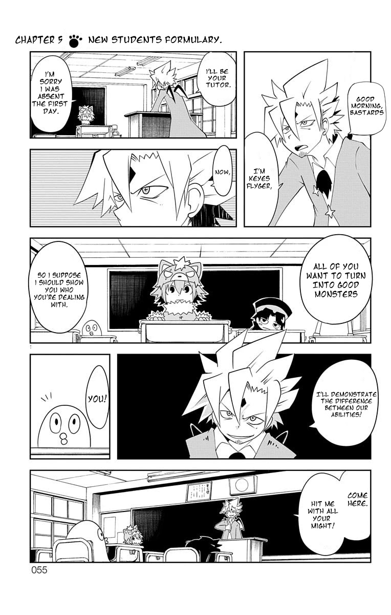 Gakumon! - Ookami Shoujo wa Kujikenai Chapter 5 page 1 - Chapter 5: New Students Formulary