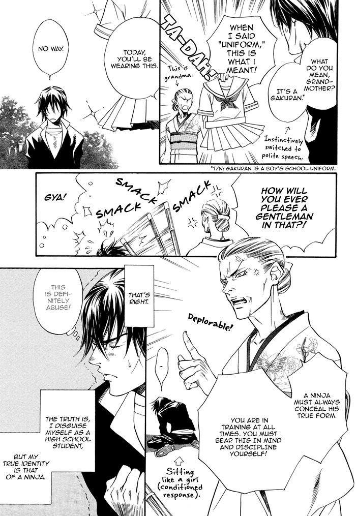 Gakuran Ninpouchou Chapter 0.2 page 8 - Chapter 0 v2 : Oneshot