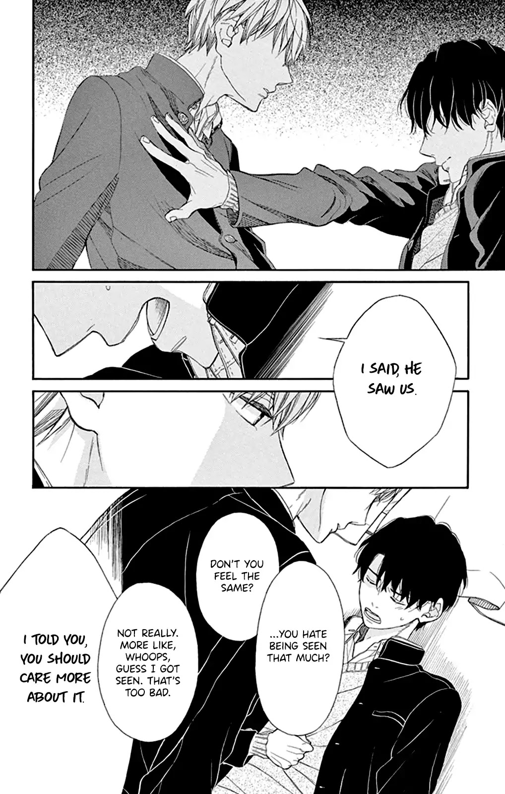 Gakuran No Nakamade Sawatte Hoshii Chapter 1 page 12 - Chapter 1