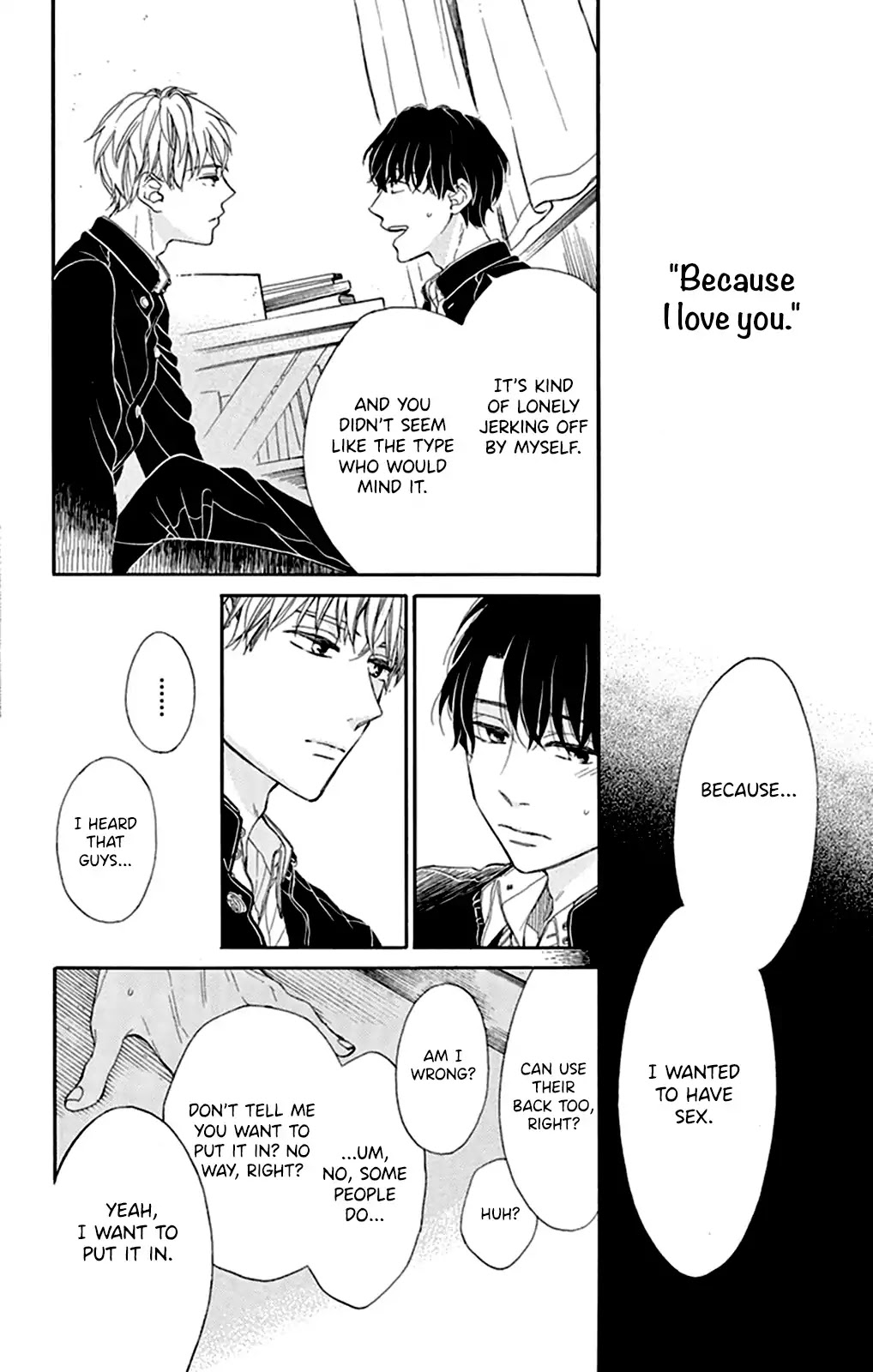 Gakuran No Nakamade Sawatte Hoshii Chapter 1 page 14 - Chapter 1