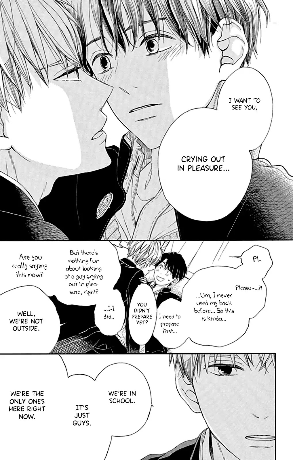 Gakuran No Nakamade Sawatte Hoshii Chapter 1 page 15 - Chapter 1