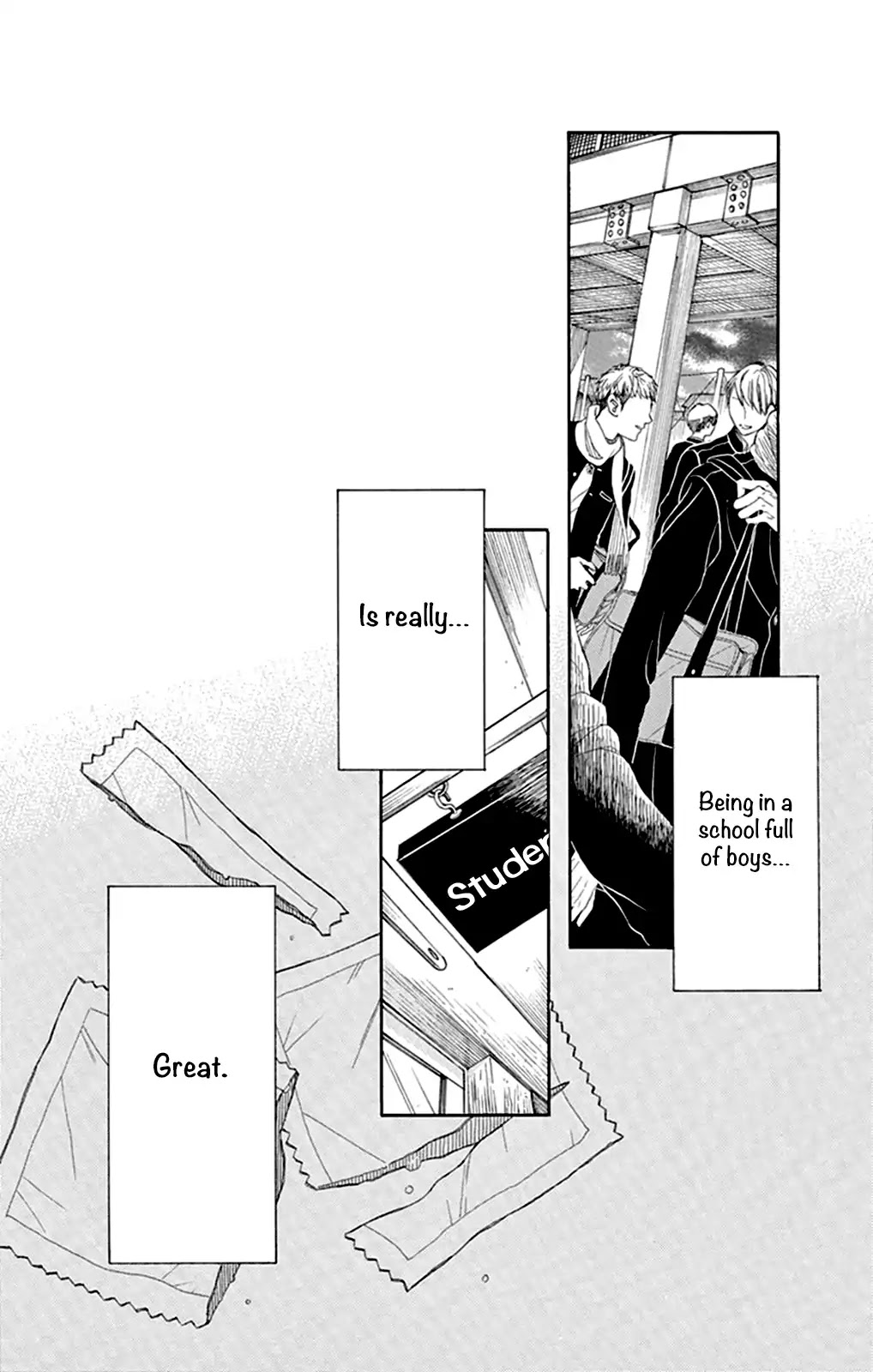 Gakuran No Nakamade Sawatte Hoshii Chapter 1 page 3 - Chapter 1