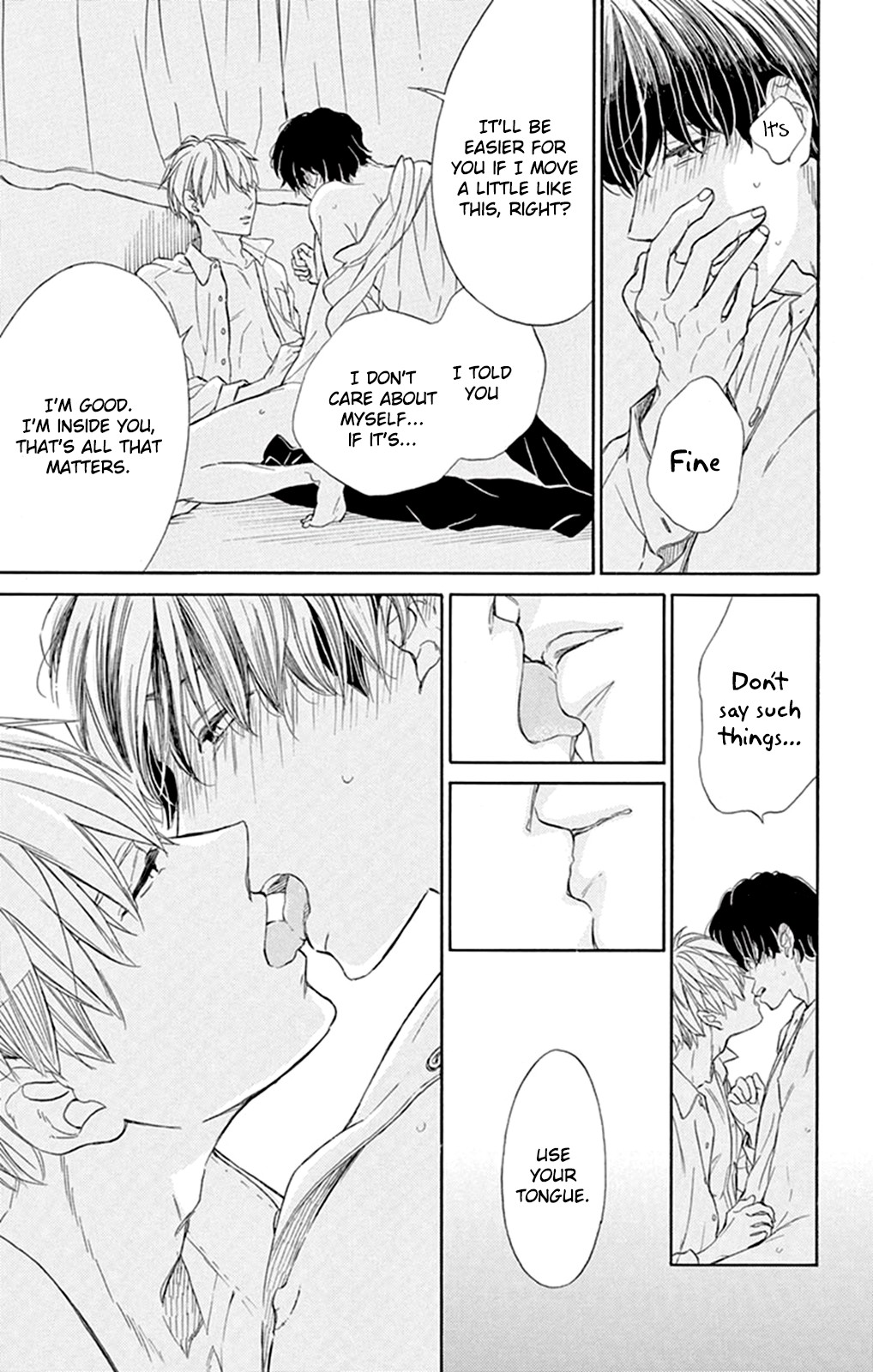 Gakuran No Nakamade Sawatte Hoshii Chapter 3 page 12 - Chapter 3