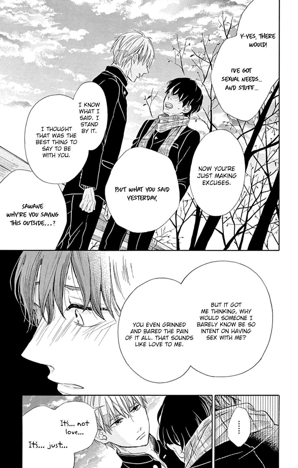 Gakuran No Nakamade Sawatte Hoshii Chapter 3 page 30 - Chapter 3