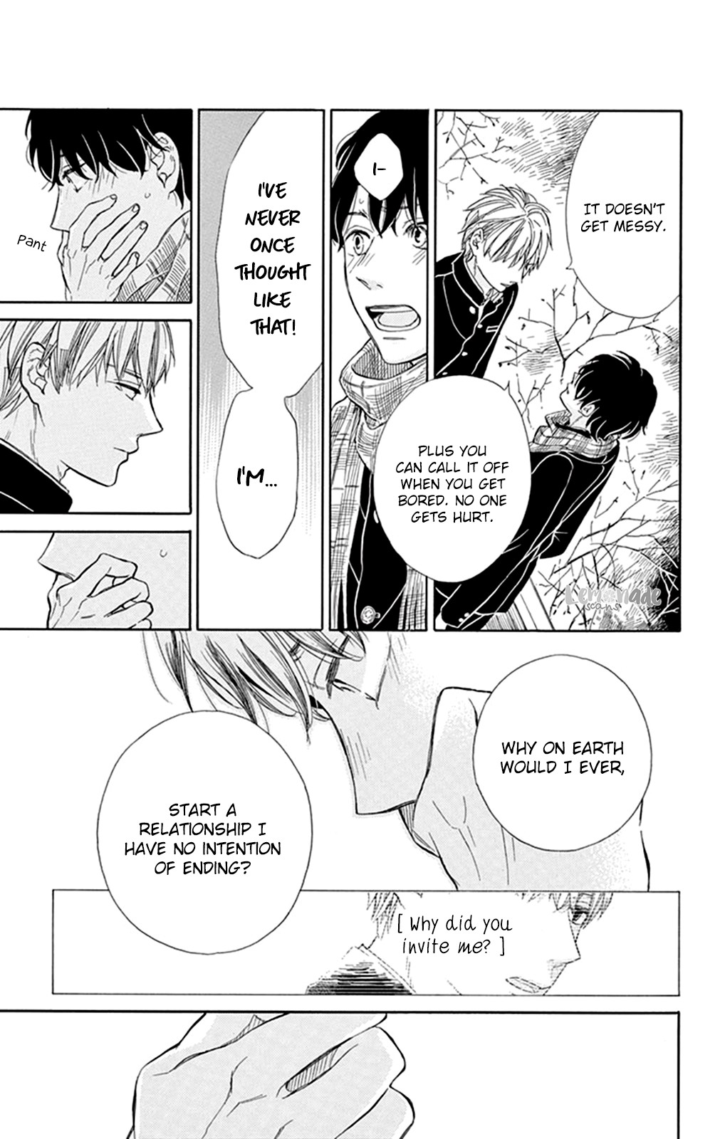 Gakuran No Nakamade Sawatte Hoshii Chapter 3 page 34 - Chapter 3