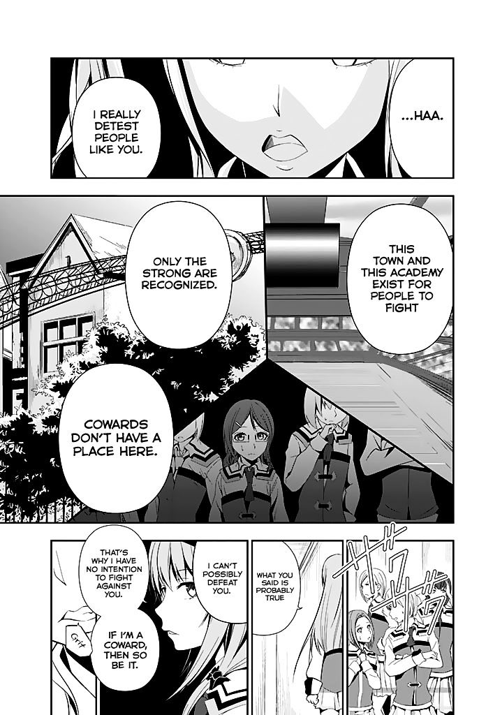 Gakusen Toshi Asterisk Gaiden - Queen Veil no Tsubasa Chapter 1 page 25 - Chapter 1