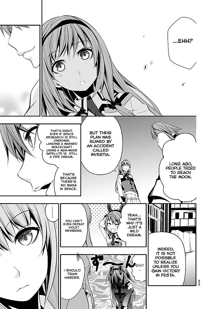 Gakusen Toshi Asterisk Gaiden - Queen Veil no Tsubasa Chapter 1 page 35 - Chapter 1