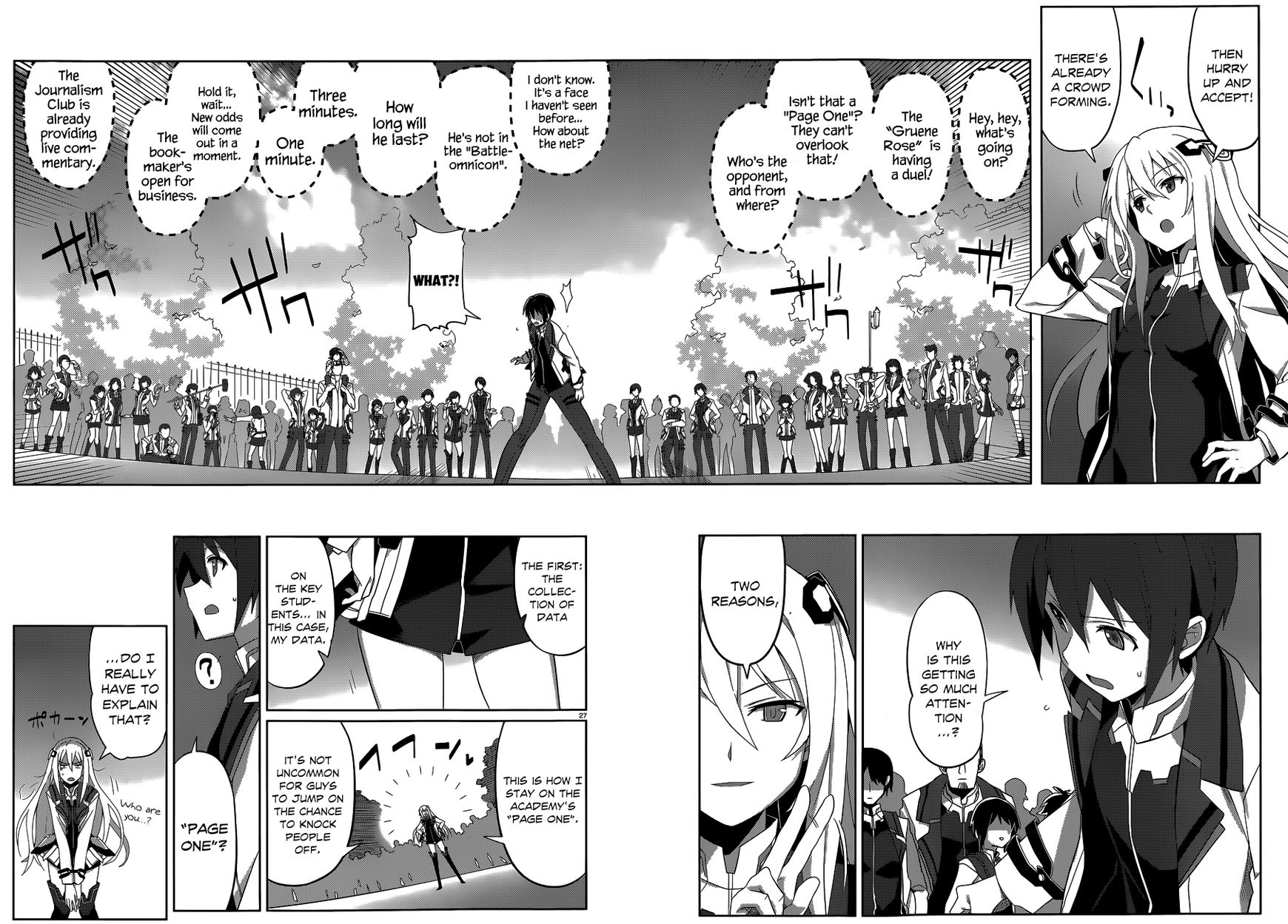 Gakusen Toshi Asterisk Chapter 1 page 25 - Chapter 1