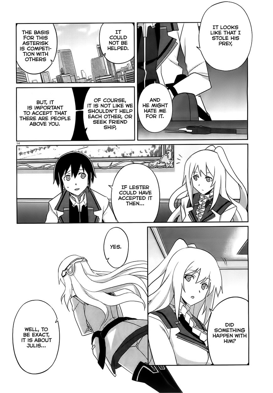 Gakusen Toshi Asterisk Chapter 10 page 16 - Chapter 10