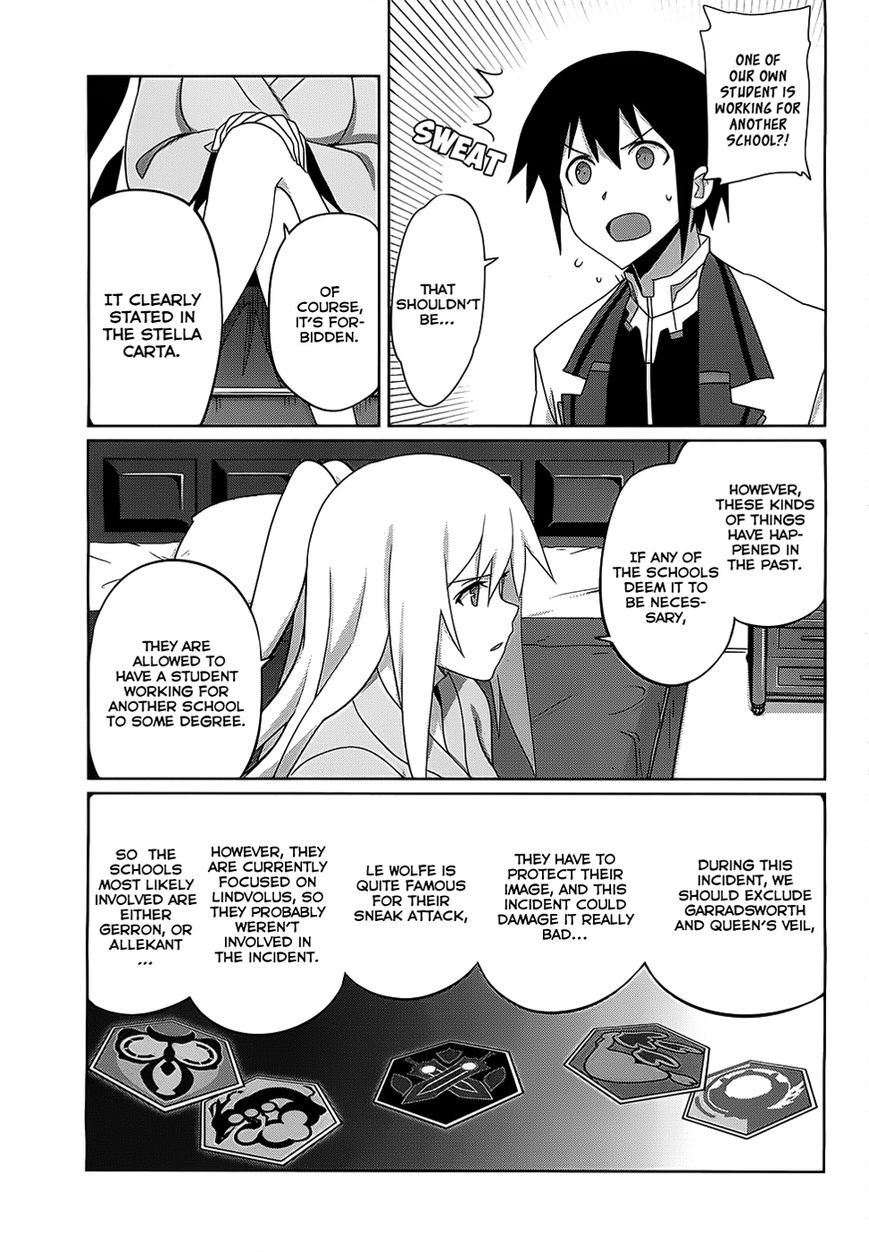 Gakusen Toshi Asterisk Chapter 11 page 10 - Chapter 11