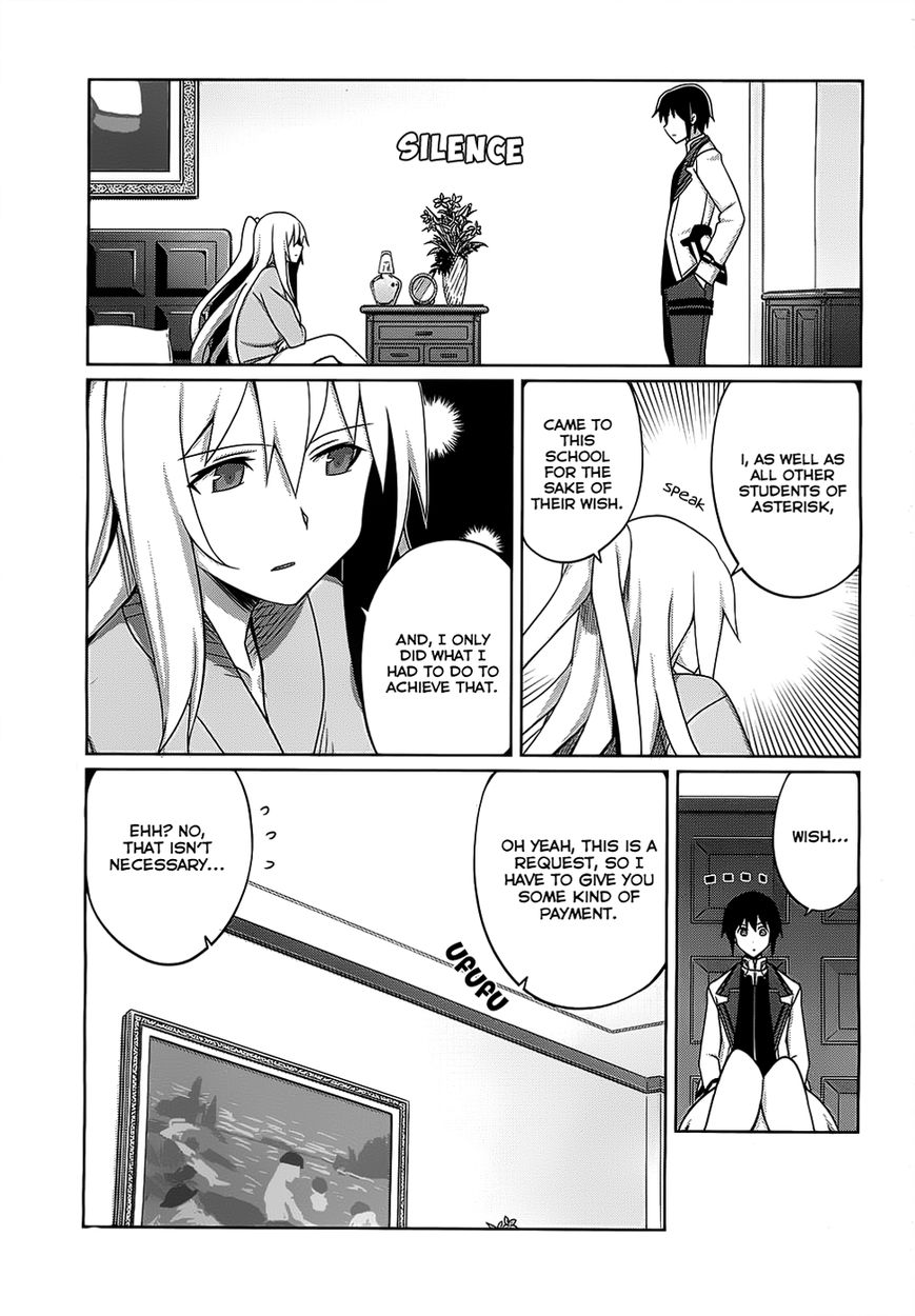Gakusen Toshi Asterisk Chapter 11 page 14 - Chapter 11