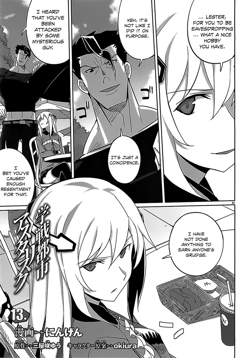 Gakusen Toshi Asterisk Chapter 13 page 2 - Chapter 13