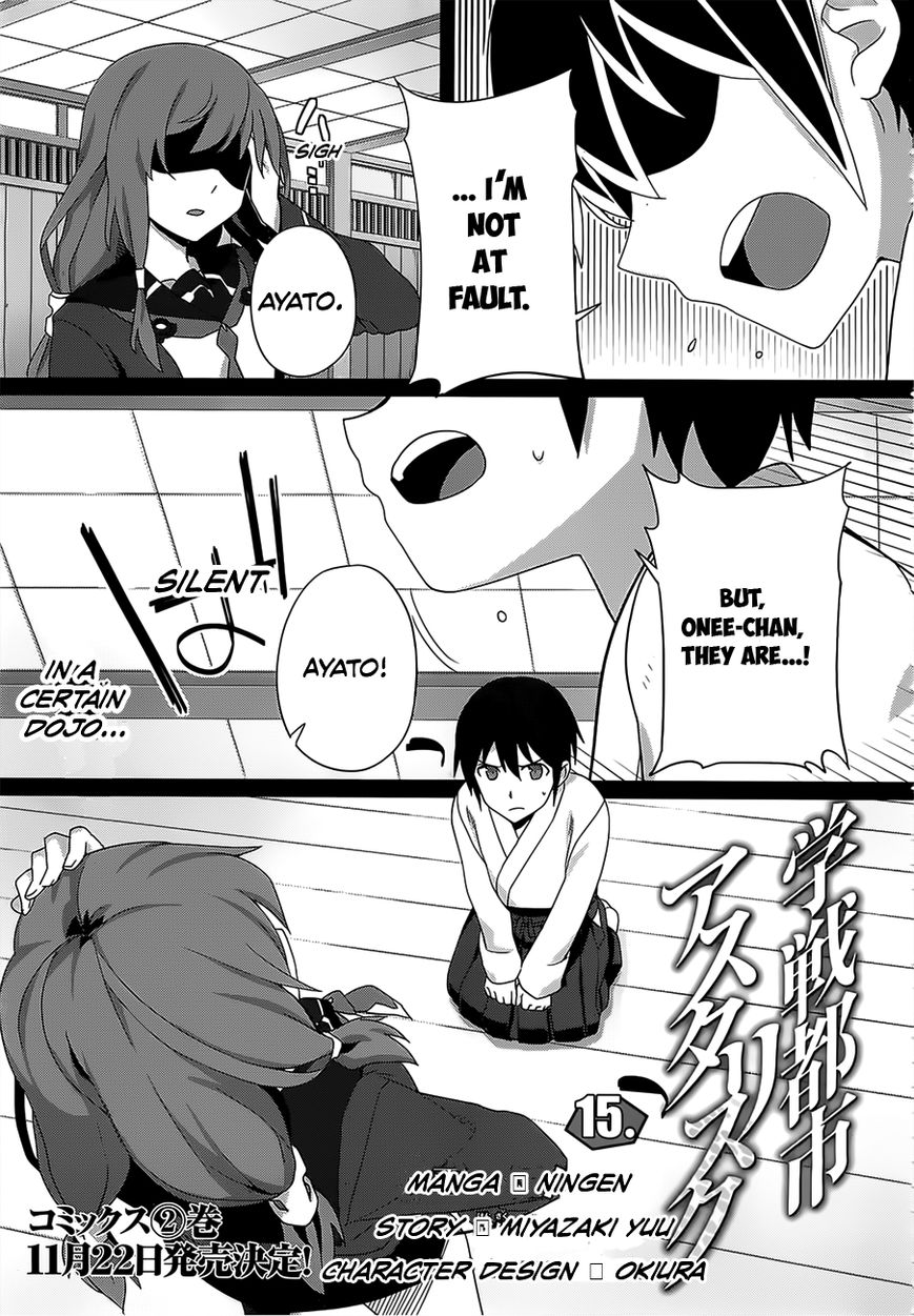 Gakusen Toshi Asterisk Chapter 15 page 4 - Chapter 15