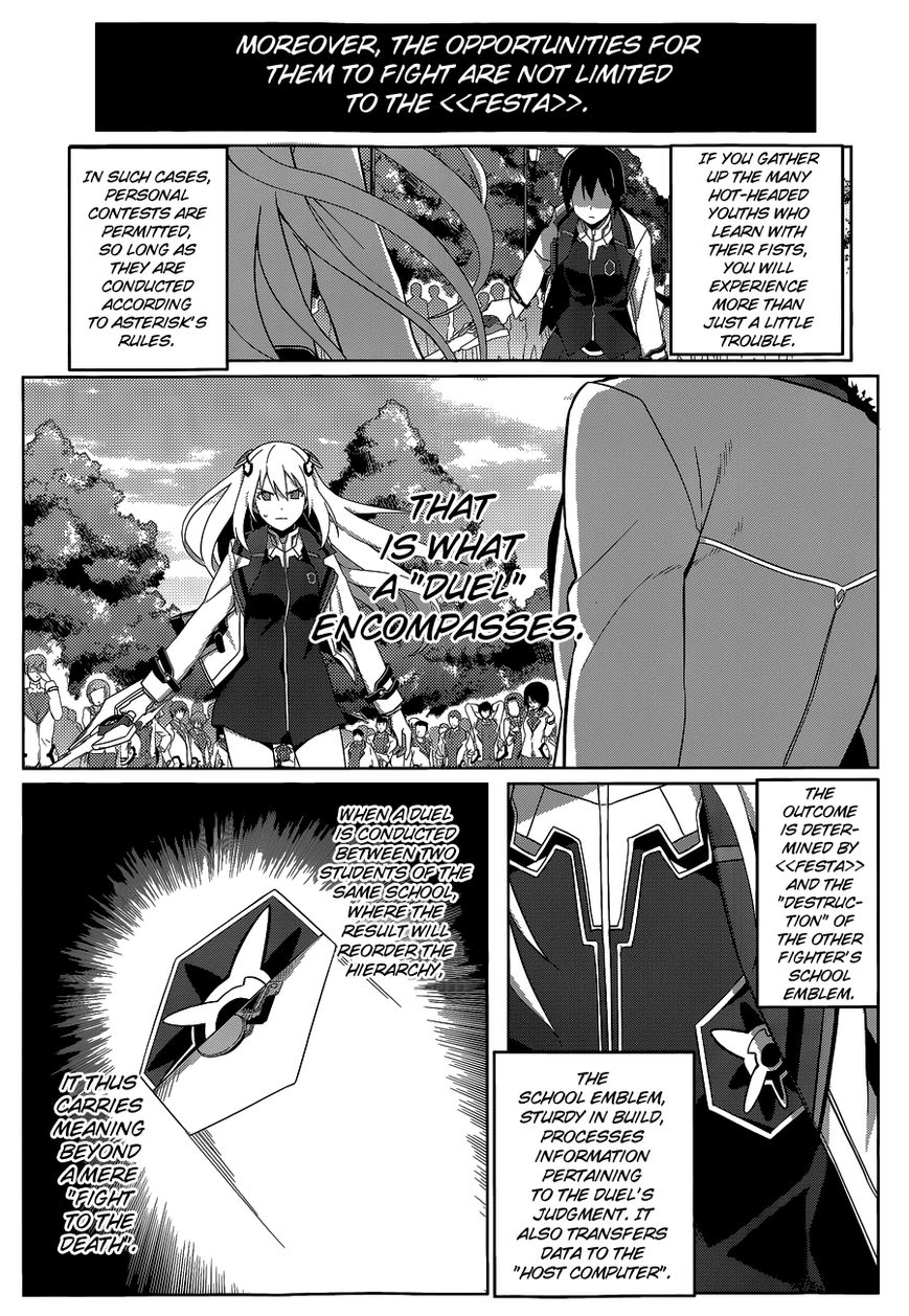 Gakusen Toshi Asterisk Chapter 2 page 4 - Chapter 2