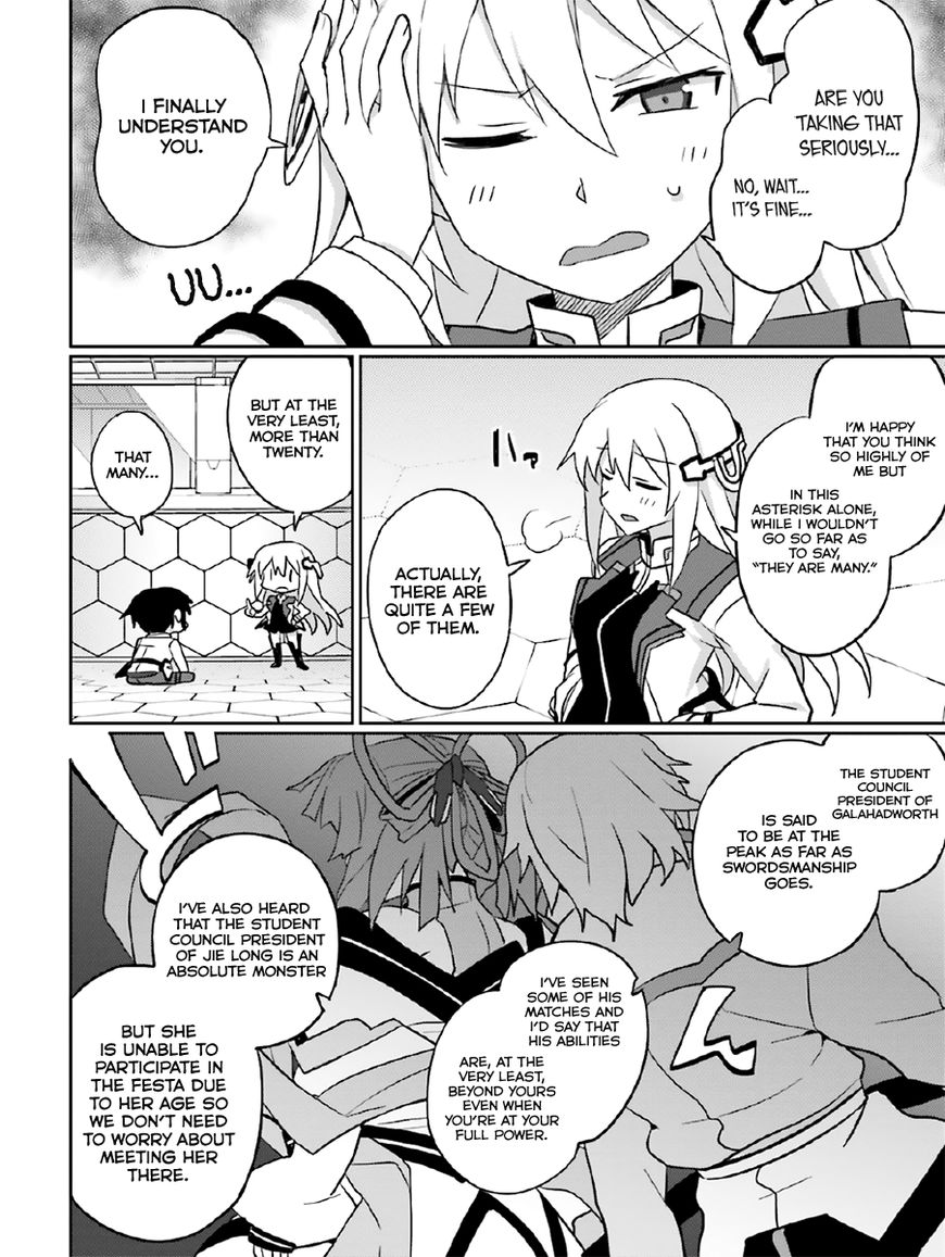 Gakusen Toshi Asterisk Chapter 22 page 21 - Chapter 22
