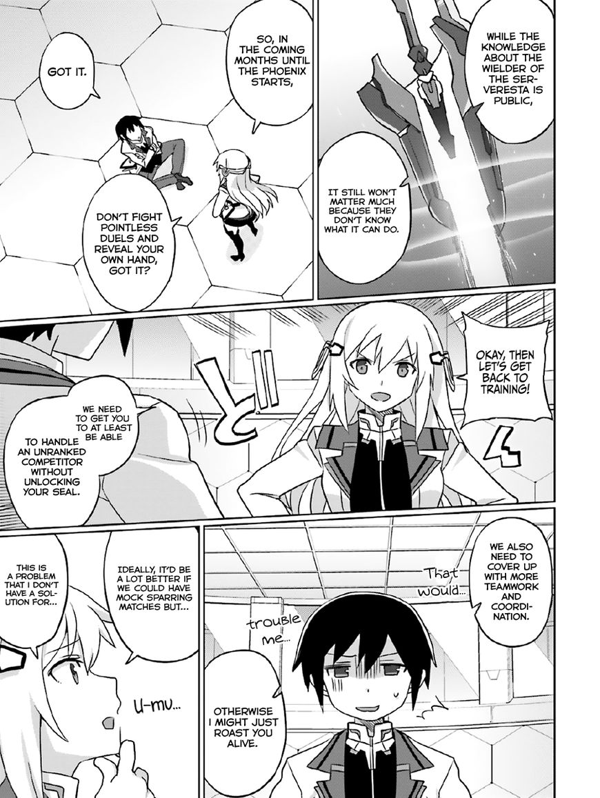 Gakusen Toshi Asterisk Chapter 22 page 24 - Chapter 22