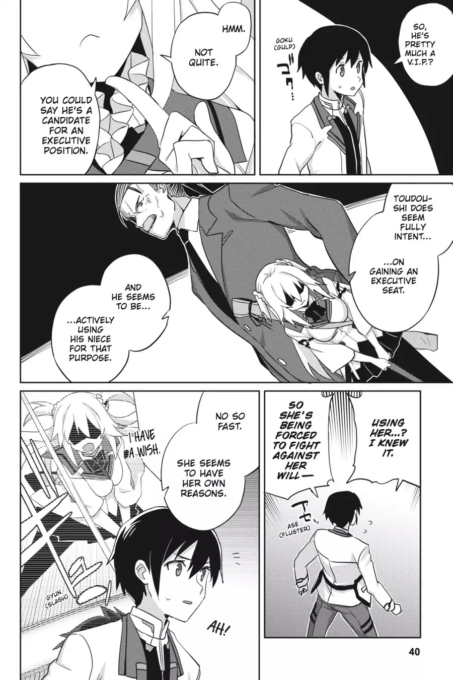 Gakusen Toshi Asterisk Chapter 25 page 10 - Chapter 25