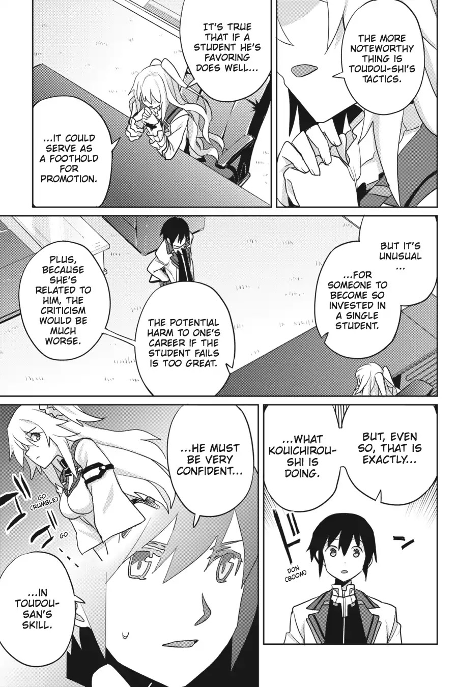 Gakusen Toshi Asterisk Chapter 25 page 11 - Chapter 25
