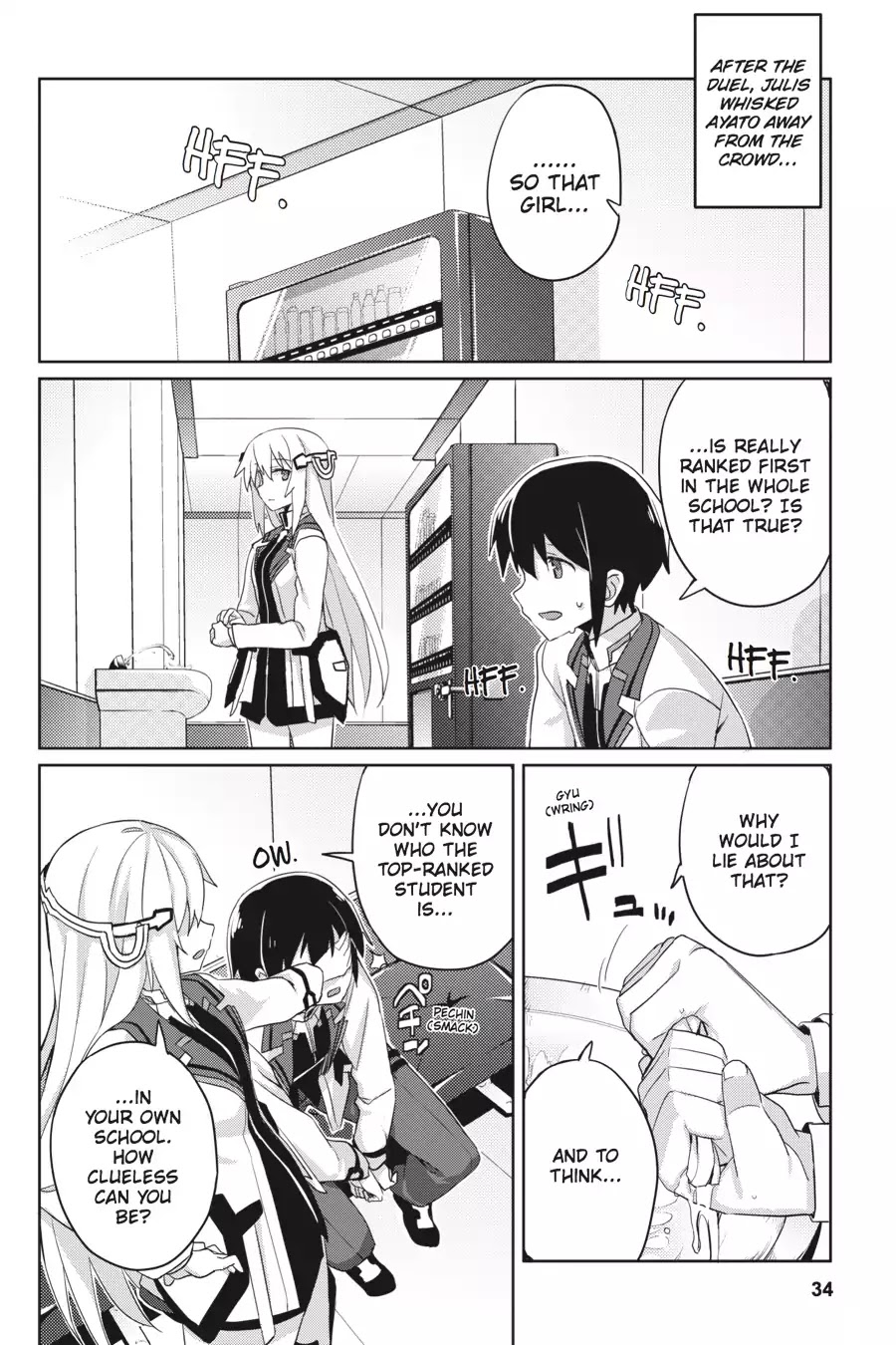 Gakusen Toshi Asterisk Chapter 25 page 4 - Chapter 25