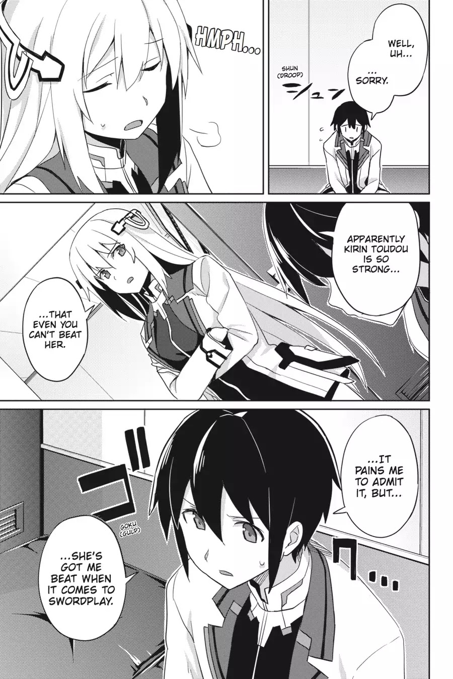 Gakusen Toshi Asterisk Chapter 25 page 5 - Chapter 25