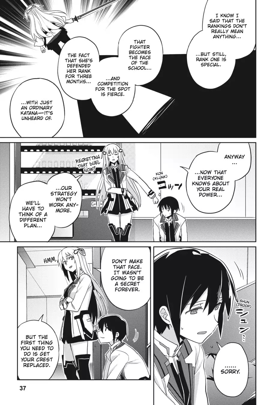 Gakusen Toshi Asterisk Chapter 25 page 7 - Chapter 25