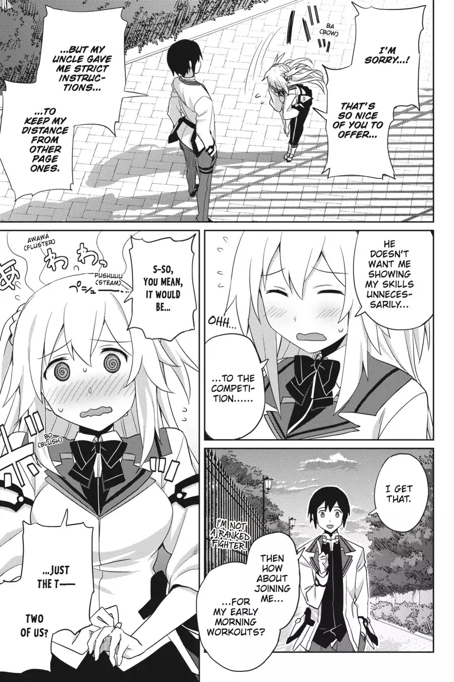 Gakusen Toshi Asterisk Chapter 26 page 19 - Chapter 26