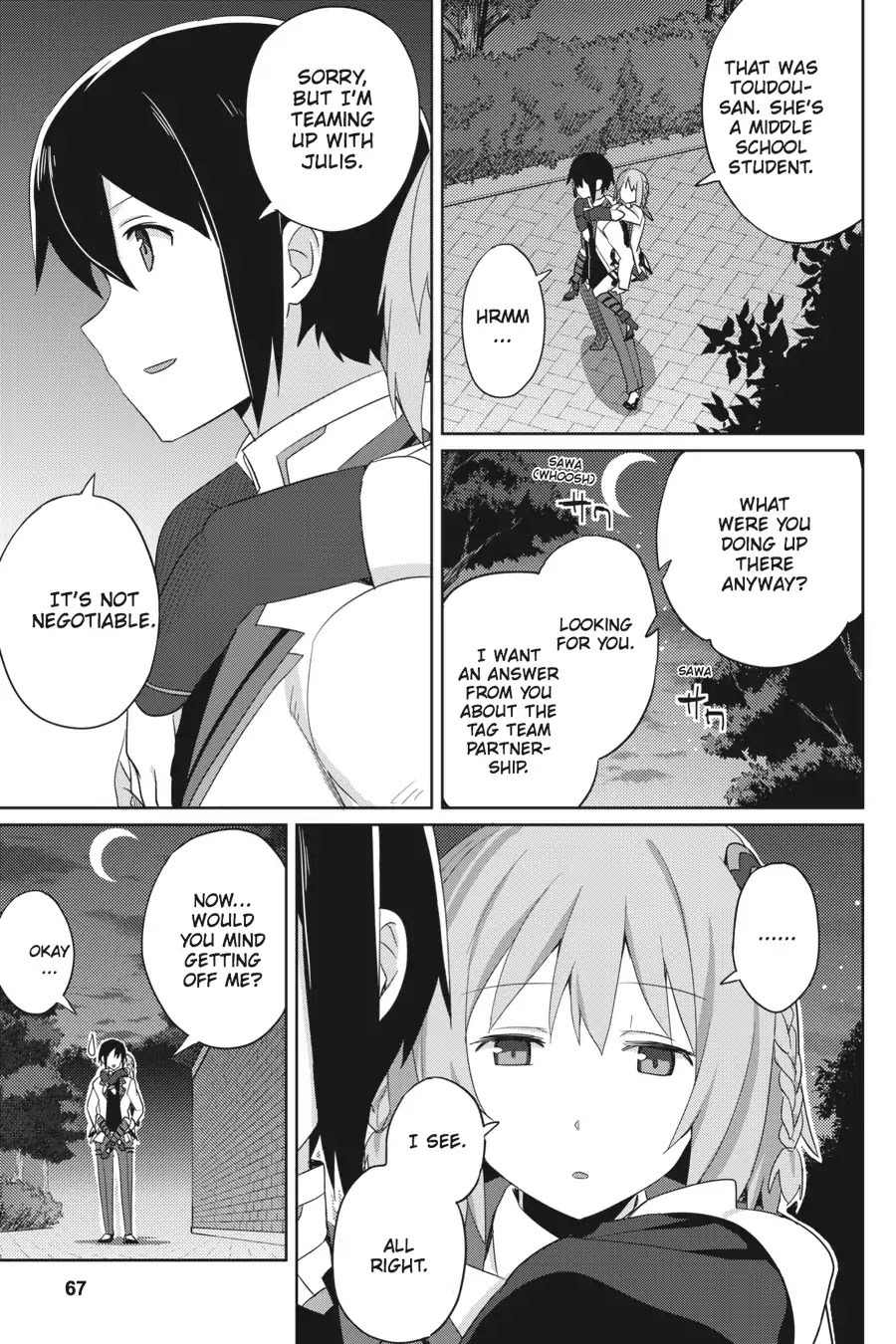 Gakusen Toshi Asterisk Chapter 26 page 23 - Chapter 26