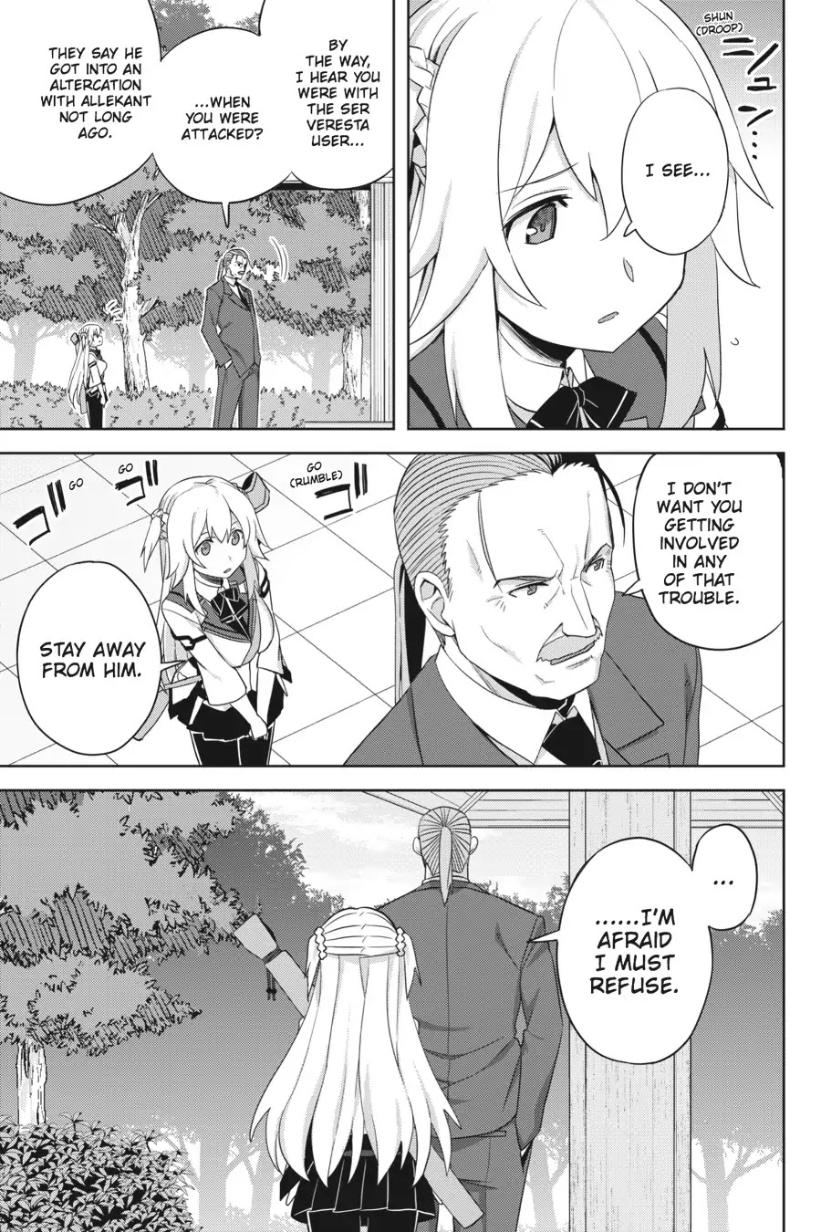 Gakusen Toshi Asterisk Chapter 29 page 3 - Chapter 29