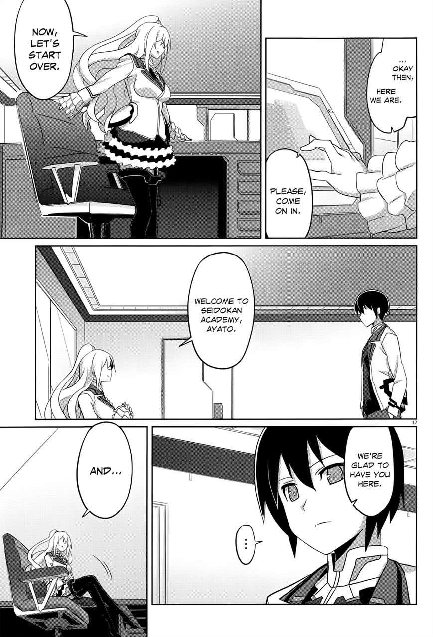 Gakusen Toshi Asterisk Chapter 3 page 18 - Chapter 3